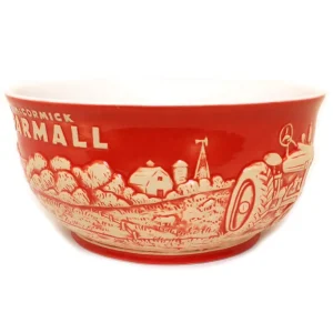 Outback Toys Kitchen<Farmall Large Raised-Relief Stoneware Bowl