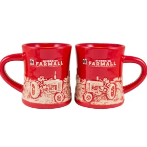 Outback Toys Kitchen<Farmall M Raised-Relief 12oz Red Mug