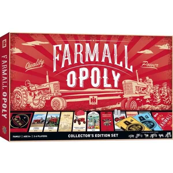Outback Toys Games & Puzzles<Farmall Opoly Board Game