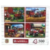 Outback Toys Games & Puzzles<Farmall 4-Pack of 500 Piece Puzzles