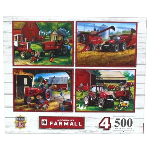 Outback Toys Games & Puzzles<Farmall 4-Pack of 500 Piece Puzzles