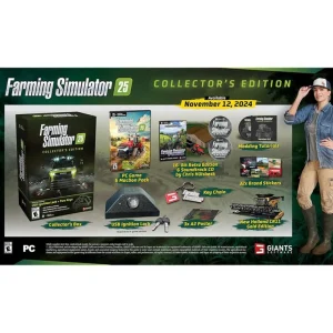 Outback Toys Books, Calendars & Dvds | Games & Puzzles<Farming Simulator 25 Collector's Edition for PC