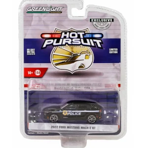 Manufacturer_Greenlight Collectibles Cars & Suvs | Emergency Vehicles<1/64 2022 FBI Ford Mustang Mach-E GT, Hobby Exclusive Hot Pursuit Special Edition