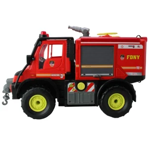 Outback Toys Emergency Vehicles<FDNY Rescue Truck with Water Gun & Drone