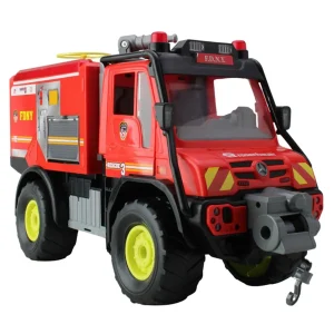 Outback Toys Emergency Vehicles<FDNY Rescue Truck with Water Gun & Drone