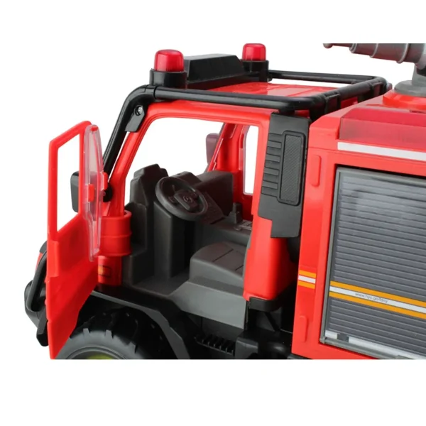 Outback Toys Emergency Vehicles<FDNY Rescue Truck with Water Gun & Drone