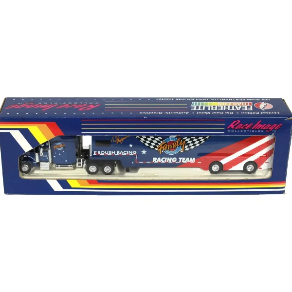 Manufacturer_SpecCast Box Trucks & Trailers<1/64 Featherlite Trailer with Peterbilt Tractor, Limited Edition