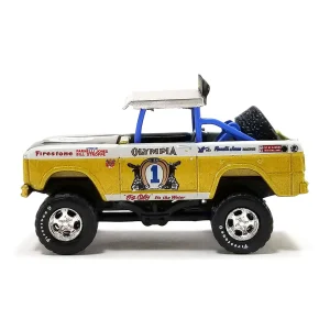 Manufacturer_ACME Diecast Cars & Suvs<1/64 1970 Ford Baja Bronco, Big Oly Tribute Edition, Acme Exclusive