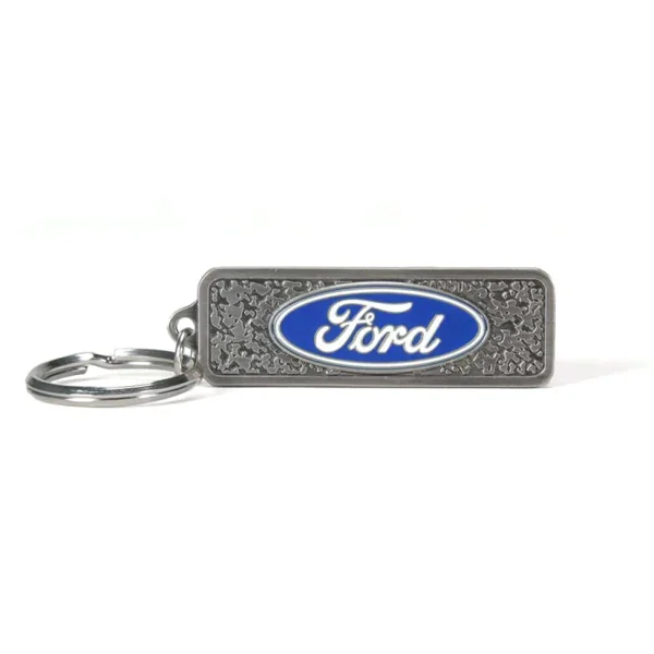 Manufacturer_SpecCast Tools & Auto<Ford Blue Oval Enamel Logo Keychain
