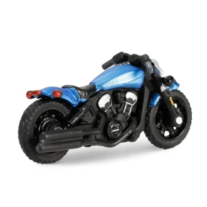 Manufacturer_Greenlight Collectibles Cars & Suvs<1/64 2021 Ford Bronco Black Diamond with Utility Trailer & Motorcycle, Velocity Blue, Hitch & Tow Series 32