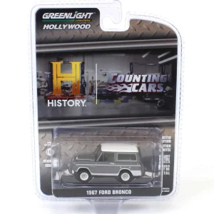 Manufacturer_Greenlight Collectibles Cars & Suvs<1/64 1967 Ford Bronco, Counting Cars, Hollywood Series 42