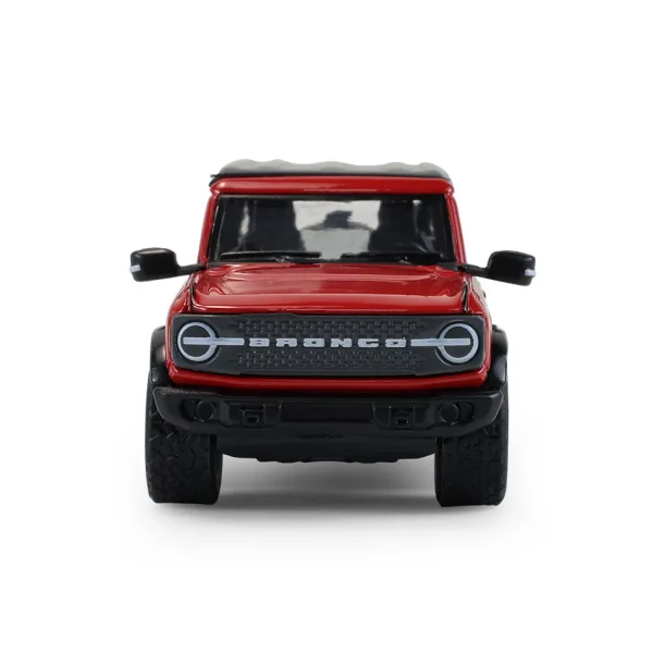 Manufacturer_Greenlight Collectibles Cars & Suvs<1/64 2024 Ford Bronco 4-Door Badlands, Hot Pepper Red Metallic, Showroom Floor Series 7