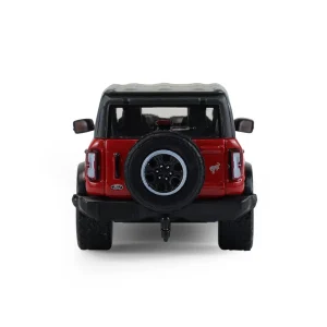 Manufacturer_Greenlight Collectibles Cars & Suvs<1/64 2024 Ford Bronco 4-Door Badlands, Hot Pepper Red Metallic, Showroom Floor Series 7