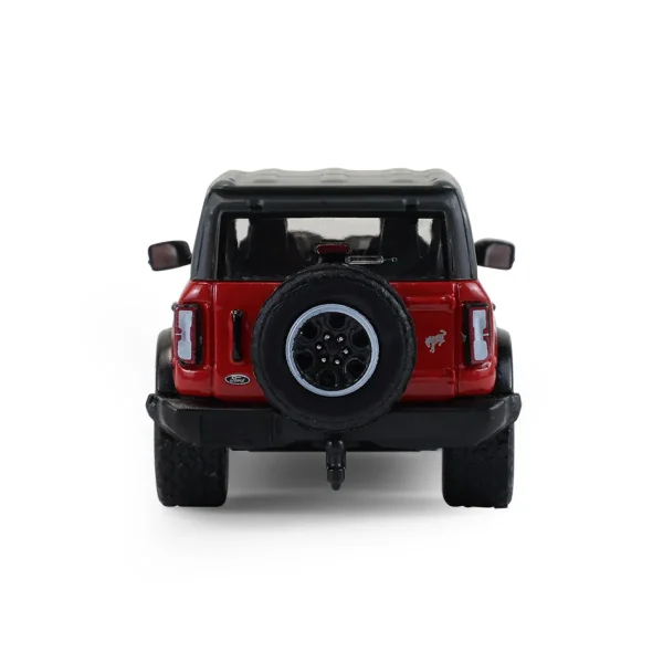 Manufacturer_Greenlight Collectibles Cars & Suvs<1/64 2024 Ford Bronco 4-Door Badlands, Hot Pepper Red Metallic, Showroom Floor Series 7