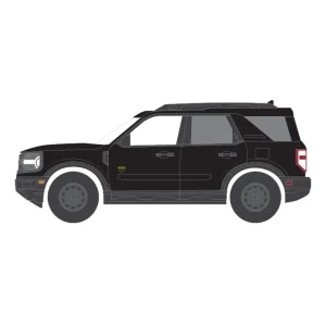 Manufacturer_Greenlight Collectibles Cars & Suvs<1/64 2022 Ford Bronco Sport Badlands, Black, All-Terrain Series 17