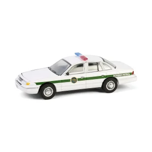 Manufacturer_Greenlight Collectibles Cars & Suvs | Emergency Vehicles<1/64 1997 Ford Crown Victoria, US Customs & Border Patrol, Hot Pursuit Special Edition