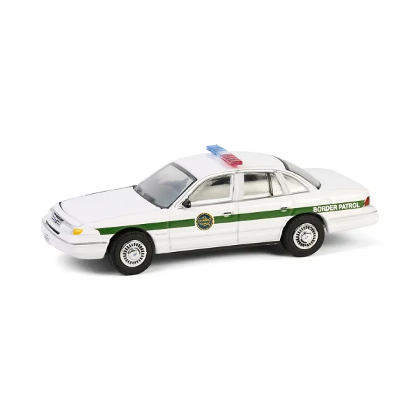 Manufacturer_Greenlight Collectibles Cars & Suvs | Emergency Vehicles<1/64 1997 Ford Crown Victoria, US Customs & Border Patrol, Hot Pursuit Special Edition