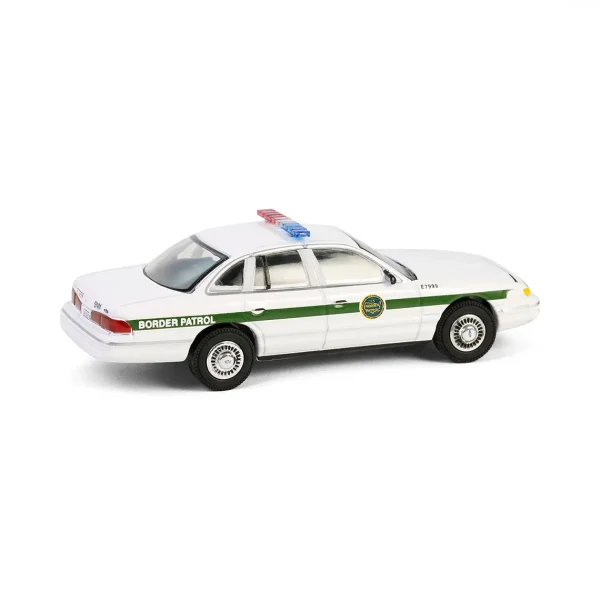 Manufacturer_Greenlight Collectibles Cars & Suvs | Emergency Vehicles<1/64 1997 Ford Crown Victoria, US Customs & Border Patrol, Hot Pursuit Special Edition