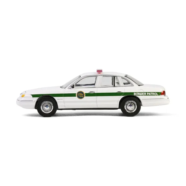 Manufacturer_Greenlight Collectibles Cars & Suvs | Emergency Vehicles<1/64 1997 Ford Crown Victoria, US Customs & Border Patrol, Hot Pursuit Special Edition