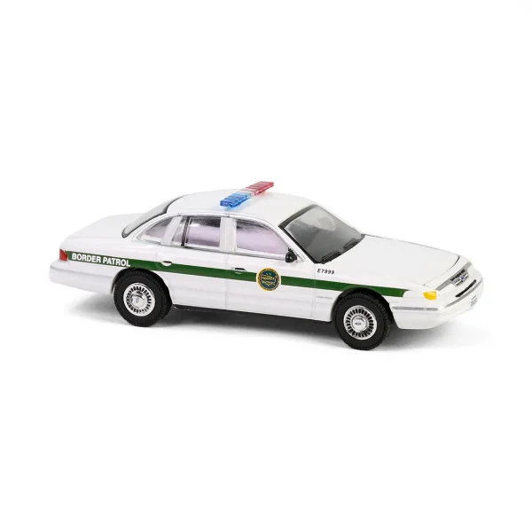 Manufacturer_Greenlight Collectibles Cars & Suvs | Emergency Vehicles<1/64 1997 Ford Crown Victoria, US Customs & Border Patrol, Hot Pursuit Special Edition
