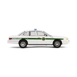 Manufacturer_Greenlight Collectibles Cars & Suvs | Emergency Vehicles<1/64 1997 Ford Crown Victoria, US Customs & Border Patrol, Hot Pursuit Special Edition