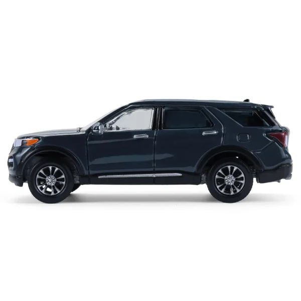 Manufacturer_Greenlight Collectibles Cars & Suvs<1/64 2024 Ford Explorer, Stone Blue, Showroom Floor Series 7
