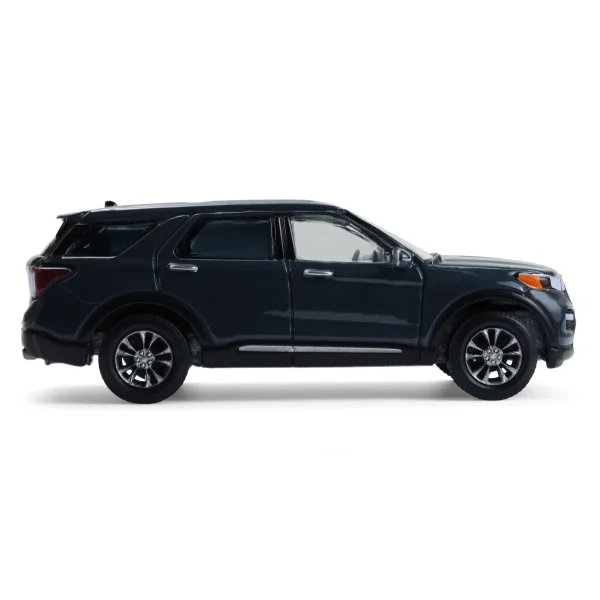Manufacturer_Greenlight Collectibles Cars & Suvs<1/64 2024 Ford Explorer, Stone Blue, Showroom Floor Series 7
