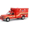 Manufacturer_Greenlight Collectibles Cars & Suvs | Emergency Vehicles<1/64 1989 Ford F-350 Ambulance - FDNY Logistical Support Unit, First Responders, Hobby Exclusive