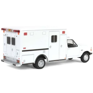 Manufacturer_Greenlight Collectibles Emergency Vehicles<1/64 1992 Ford F-350 Ambulance, White, Hobby Exclusive