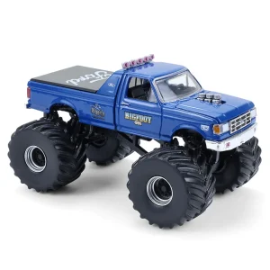 Manufacturer_Greenlight Collectibles Cars & Suvs | Pickup Trucks<1/64 1990 Ford F-350, Bigfoot #4, Kings of Crunch Series 16