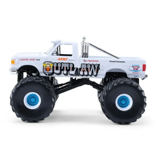 Manufacturer_Greenlight Collectibles Cars & Suvs | Pickup Trucks<1/64 1988 Ford F-150, Jersey Outlaw, Kings of Crunch Series 16