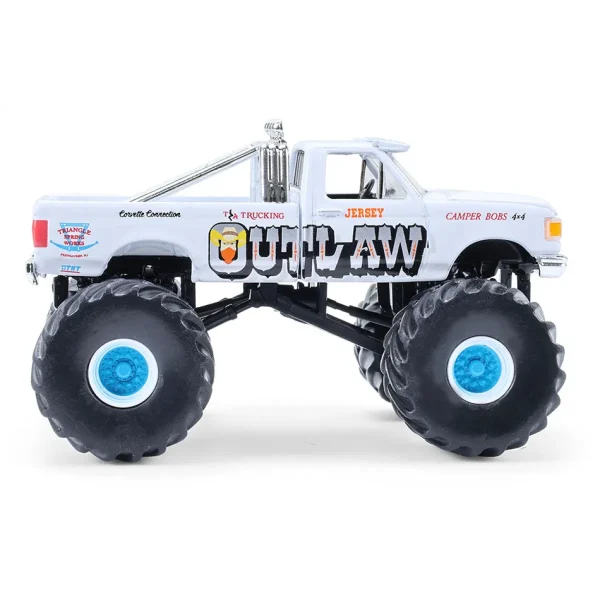 Manufacturer_Greenlight Collectibles Cars & Suvs | Pickup Trucks<1/64 1988 Ford F-150, Jersey Outlaw, Kings of Crunch Series 16