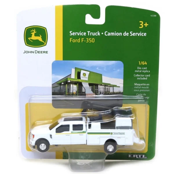 Manufacturer_ERTL Pickup Trucks<1/64 Ford F-350 John Deere Service Truck