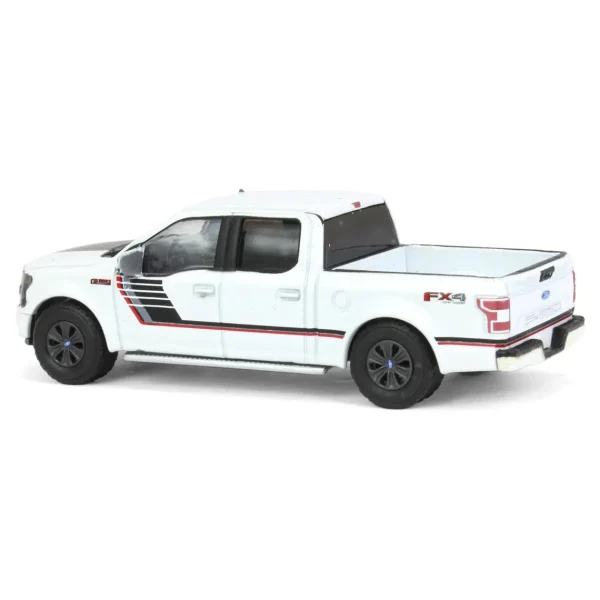 Manufacturer_Greenlight Collectibles Pickup Trucks<1/64 2018 Ford F-150 Lariat FX4 Special Edition, White, All-Terrain Series 14