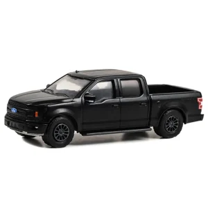 Manufacturer_Greenlight Collectibles Pickup Trucks<1/64 2019 Ford F-150 Lariat Sport, Black Bandit Series 28