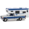 Manufacturer_Greenlight Collectibles Pickup Trucks<1/64 1992 Ford F-250 Long Bed with Winnebago Slide-In Camper, Hobby Exclusive