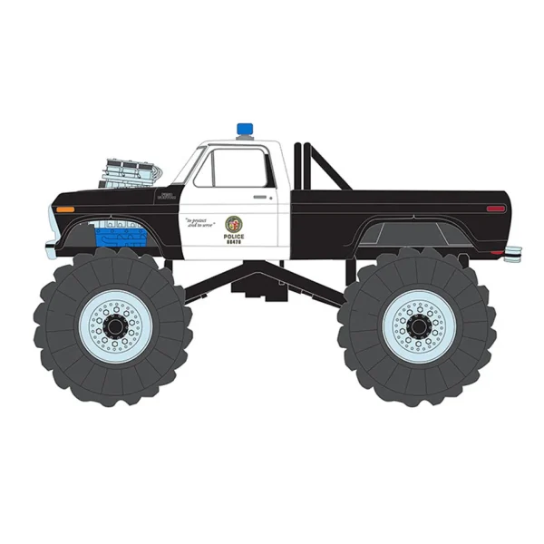 Manufacturer_Greenlight Collectibles Cars & Suvs | Emergency Vehicles<1/64 1978 Ford F-250, Los Angeles Police Department, Kings of Crunch x Hot Pursuit Special Edition Series 17