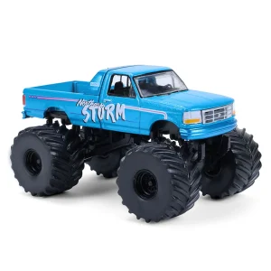 Manufacturer_Greenlight Collectibles Cars & Suvs | Pickup Trucks<1/64 1993 Ford F-250, Northern Storm, Kings of Crunch Series 16