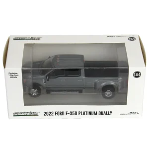 Manufacturer_Greenlight Collectibles Pickup Trucks<1/64 2022 Ford F-350 Platinum, Metallic Gray, Surplus Goodies Exclusive