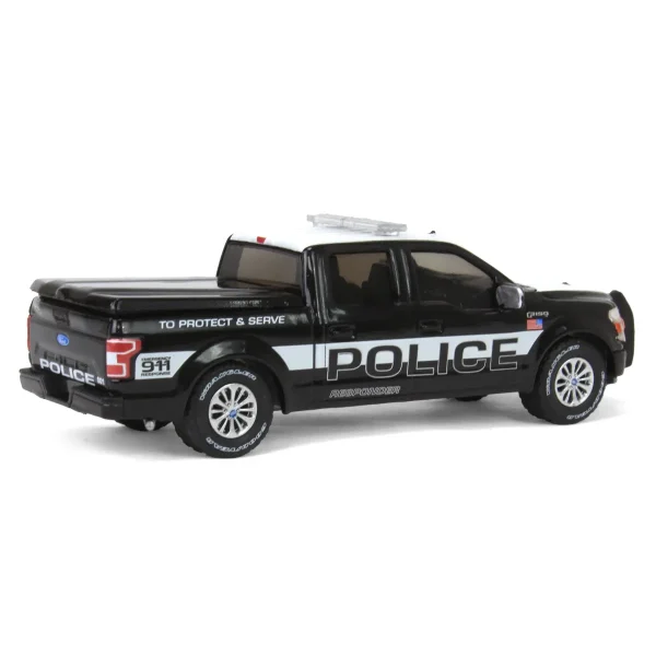 Manufacturer_Greenlight Collectibles Emergency Vehicles<1/64 2018 Ford F-150 Police Responder, To Protect & Serve, Hobby Exclusive