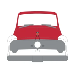 Manufacturer_Greenlight Collectibles Cars & Suvs | Pickup Trucks<1/64 1954 Ford F-100, Red Crown, Blue Collar Collection Series 14