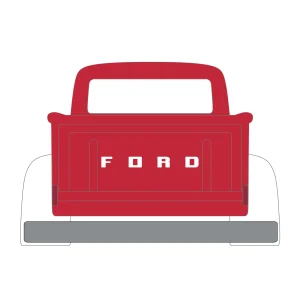 Manufacturer_Greenlight Collectibles Cars & Suvs | Pickup Trucks<1/64 1954 Ford F-100, Red Crown, Blue Collar Collection Series 14