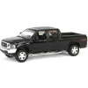Manufacturer_Motormax Pickup Trucks<1/64 2004 Ford F-250 Super Duty Crew Cab Pickup Truck, Black, LP Diecast Garage Exclusive