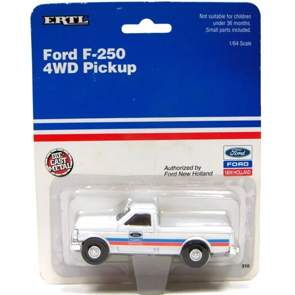 Manufacturer_ERTL Pickup Trucks<1/64 Ford F-250 4WD Pickup with Bumper Hitch by ERTL