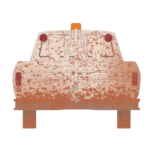 Manufacturer_Greenlight Collectibles Pickup Trucks | Tow & Straight Trucks<1/64 1973 Ford F-100 with Drop-In Tow Hook, Weathered White, Blue Collar Collection Series 14
