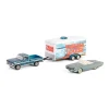 Manufacturer_Greenlight Collectibles Cars & Suvs | Pickup Trucks<1/64 1967 Ford F-250 with Enclosed Car Hauler & 1966 Ford Thunderbird, Thelma & Louise, Hollywood Hitch & Tow Series 13