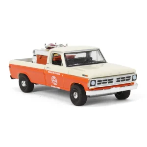 Manufacturer_Greenlight Collectibles Pickup Trucks<1/64 1971 Ford F-250 with Fire Equipment, 1971 Schaefer 500 Pocono Official Truck