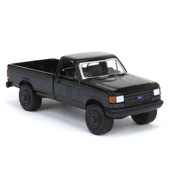 Manufacturer_Greenlight Collectibles Pickup Trucks<1/64 1990 Ford F-150 XL, Black Bandit Series 29