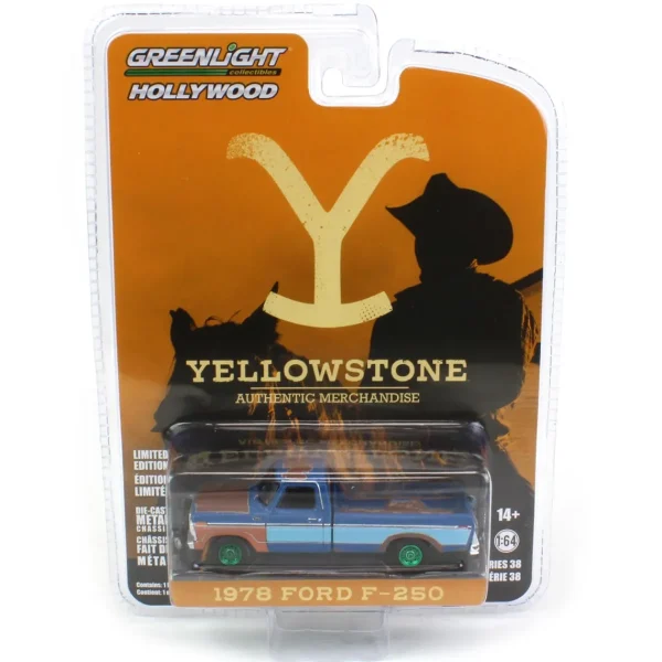 Manufacturer_Greenlight Collectibles Pickup Trucks<1/64 1978 Ford F-250, Yellowstone, Hollywood Series 38--CHASE UNIT