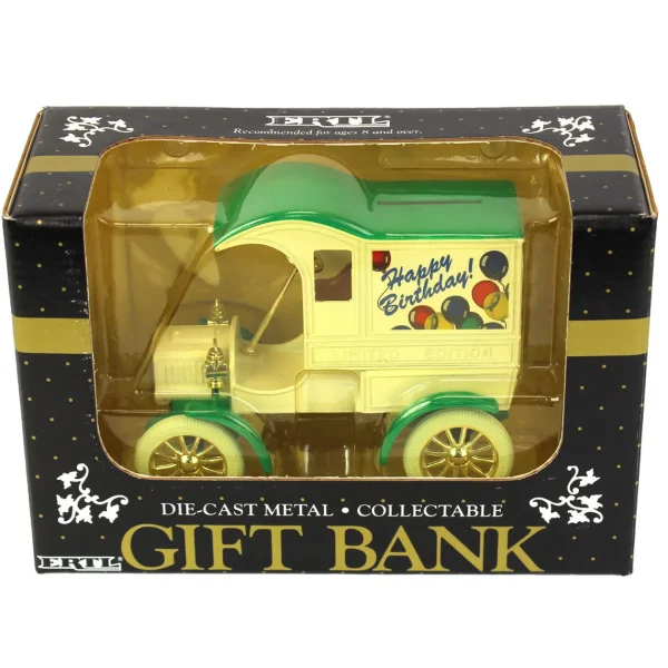 Manufacturer_ERTL Airplanes & Banks<1905 Ford First Delivery Truck Happy Birthday Gift Bank